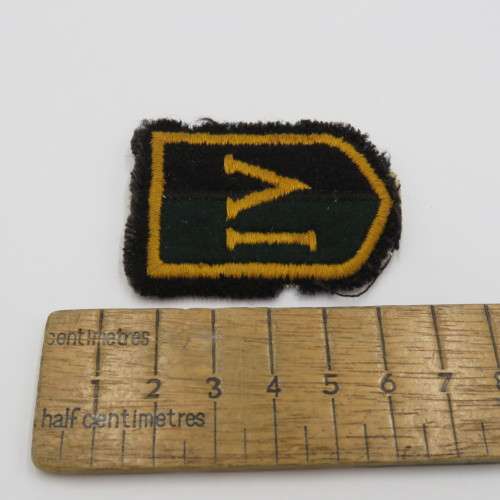 SADF 4 SA Infantry cloth shoulder flash