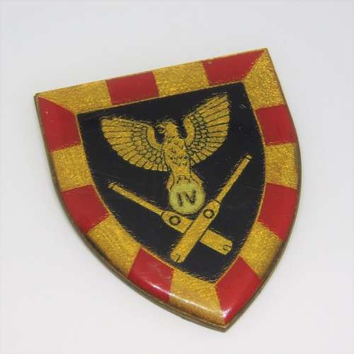 SADF 4 Field regiment shoulder flash - No pins