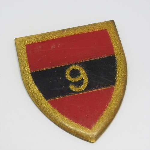 SADF 9 Engineer Squadron shoulder flash - No pins