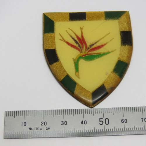SADF 6 SA Infantry shoulder flash - No pins