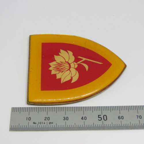 SA Army womens college shoulder flash - No pins