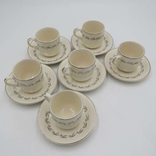 Antique Johnson Bros coffee set - 12 Piece