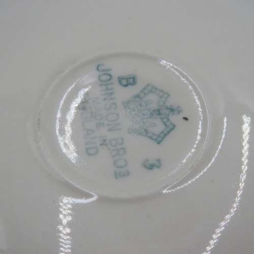 Antique Johnson Bros coffee set - 12 Piece