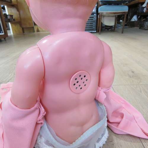 Vintage plastic toy doll - Length 61 cm