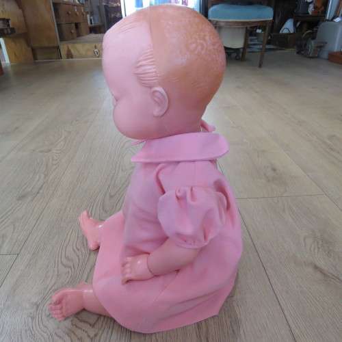Vintage plastic toy doll - Length 61 cm