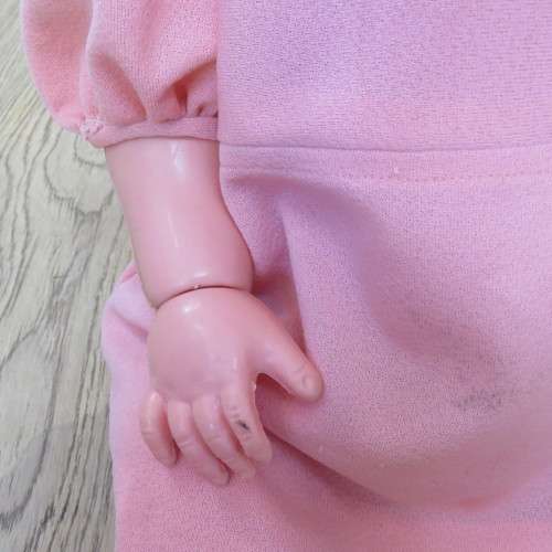 Vintage plastic toy doll - Length 61 cm