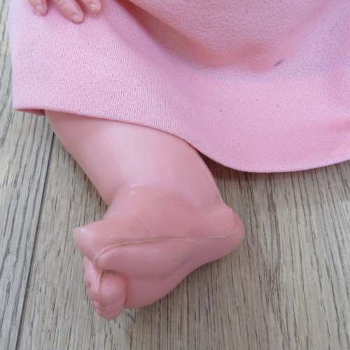 Vintage plastic toy doll - Length 61 cm