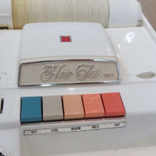 Vintage National MH-7 Hair Dryer in case - Working - Case size 37 x 23 cm
