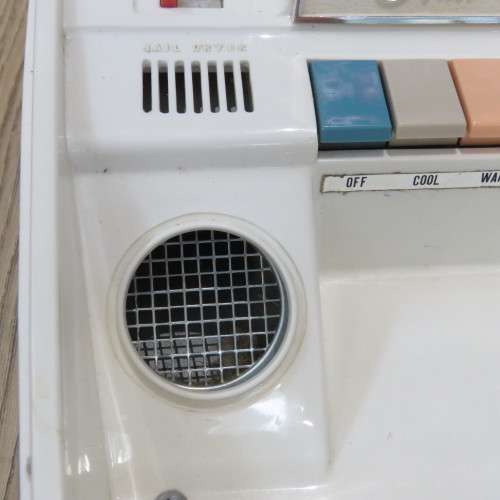 Vintage National MH-7 Hair Dryer in case - Working - Case size 37 x 23 cm