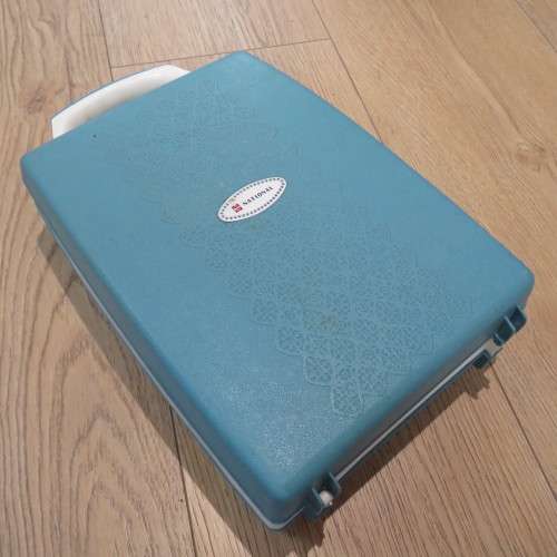 Vintage National MH-7 Hair Dryer in case - Working - Case size 37 x 23 cm