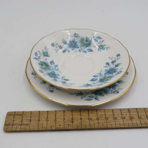 Vintage Queen Anne porcelain trio