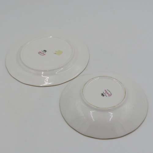 Vintage Queen Anne porcelain trio