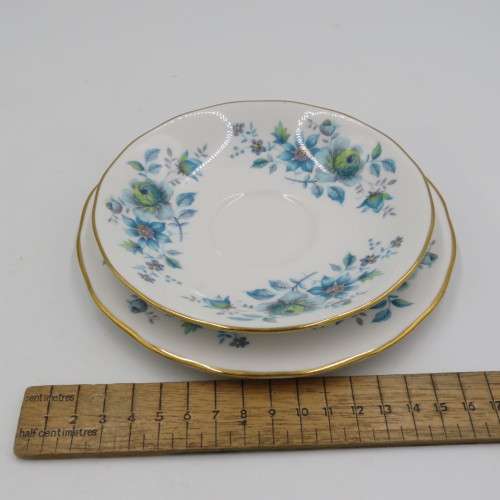 Vintage Queen Anne porcelain trio