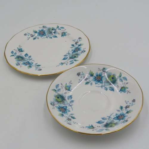Vintage Queen Anne porcelain trio
