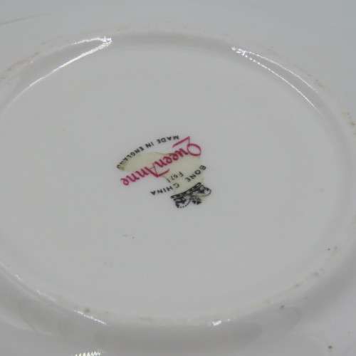Vintage Queen Anne porcelain trio