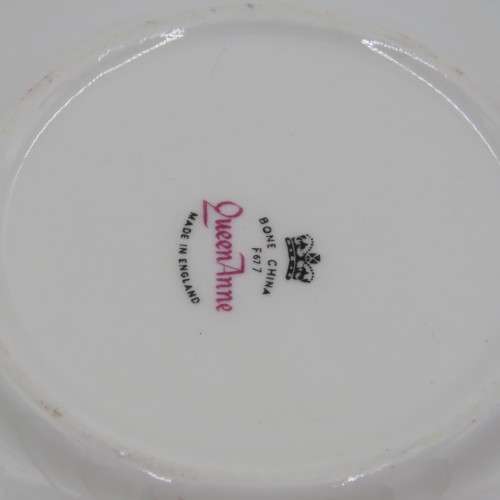 Vintage Queen Anne porcelain trio