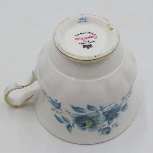 Vintage Queen Anne porcelain trio