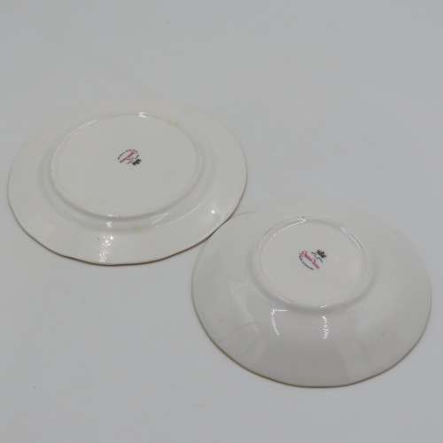 Vintage Queen Anne porcelain trio