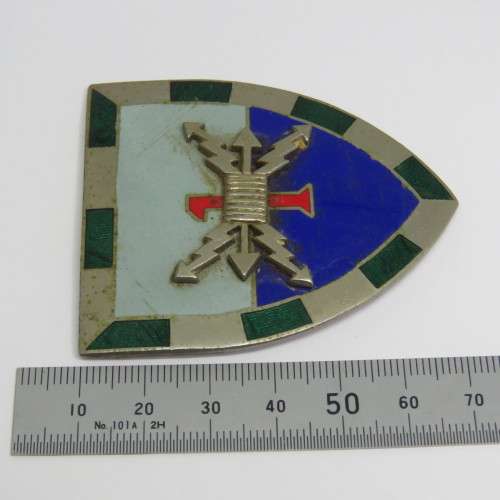 SADF 1 Signal regiment shoulder flash - No pins