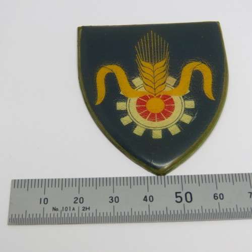 SADF Quartermaster General shoulder flash - No pins