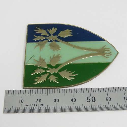 SWA 6 Signal unit shoulder flash - No pins - Scratched