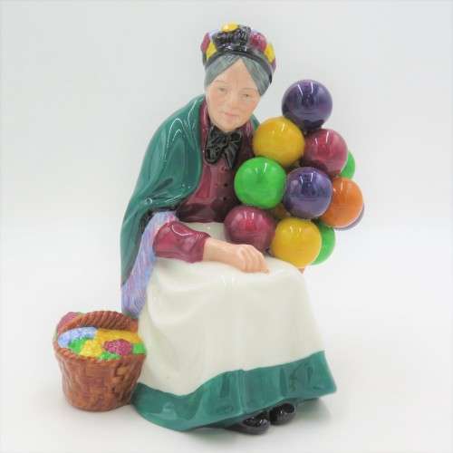 Vintage Royal Doulton HN1315 The Old Balloon seller figurine