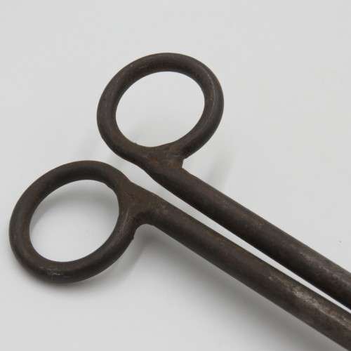 Handmade blacksmith tongs - Length 46 cm