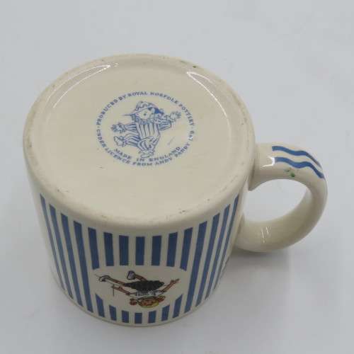 Vintage Royal Norfolk Pottery Andy Pandy children`s breakfast set - Stand not included