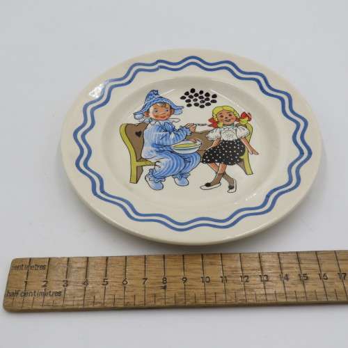 Vintage Royal Norfolk Pottery Andy Pandy children`s breakfast set - Stand not included