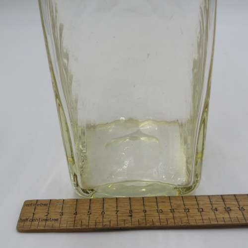 Vintage glass Flower vase