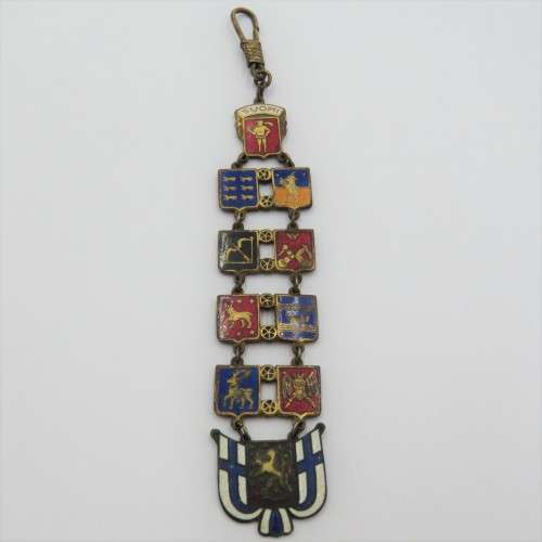 Vintage Suomi Finland souvenir fob