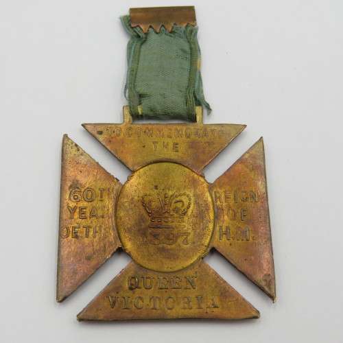 Queen Victoria 50 Year reign commemorative medal 1837-1897