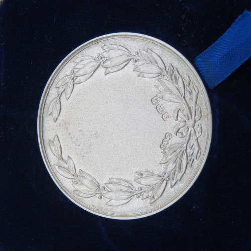 WW2 The Royal Air Force Rifle Association sterling silver medallion