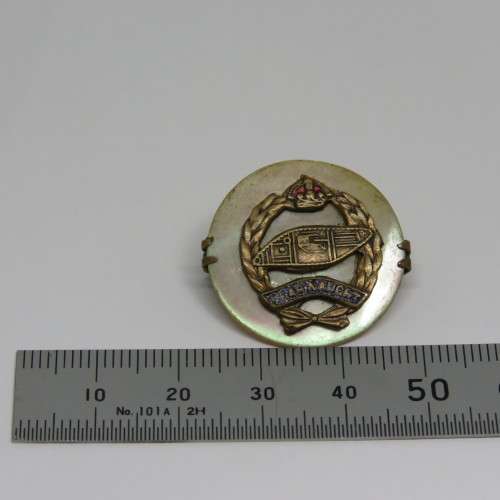 WW2 Royal Tank Regiment sweetheart brooch