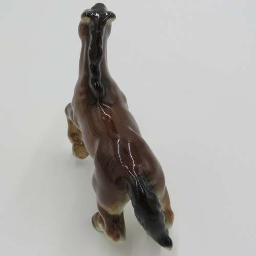 Vintage porcelain horse figurine