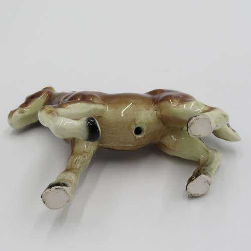 Vintage porcelain horse figurine