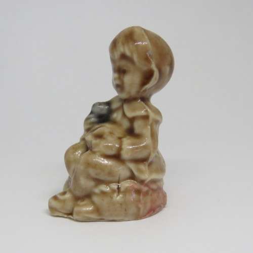 Vintage WADE Whimsies Little Jack Horner figurine