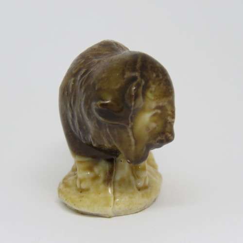 Vintage WADE Whimsies Bison figurine