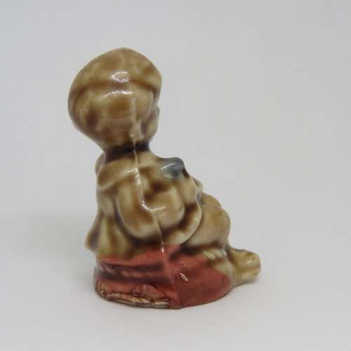 Vintage WADE Whimsies Little Jack Horner figurine