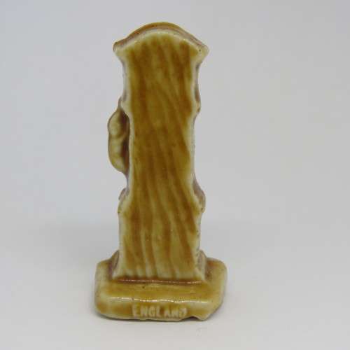 Vintage WADE Whimsies Hickory Dickory Dock clock figurine