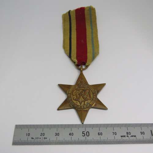 WW2 Africa Star issued to C.165038 D. Bowers