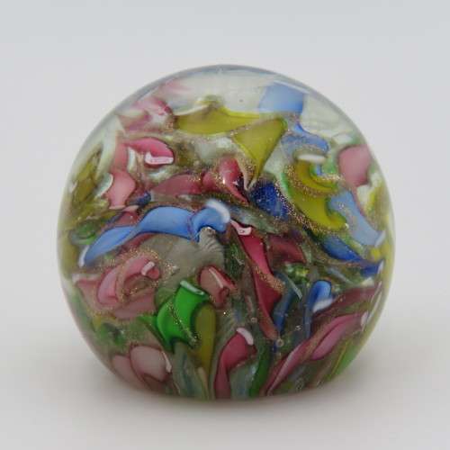 Beautiful handmade glass paperweight