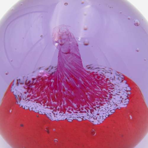 Vintage Caithness Desert Spring handmade glass paperweight - Scotland