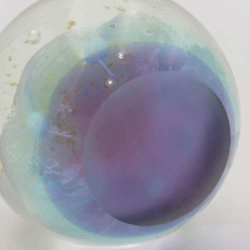 Vintage Lampwork handmade glass paperweight
