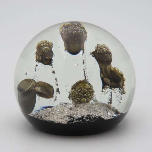 Vintage Lampwork handmade glass paperweight