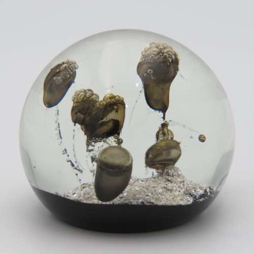 Vintage Lampwork handmade glass paperweight
