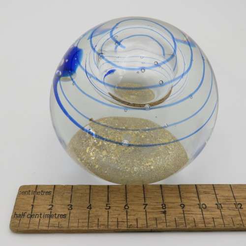 Beautiful handmade Murano glass paperweight