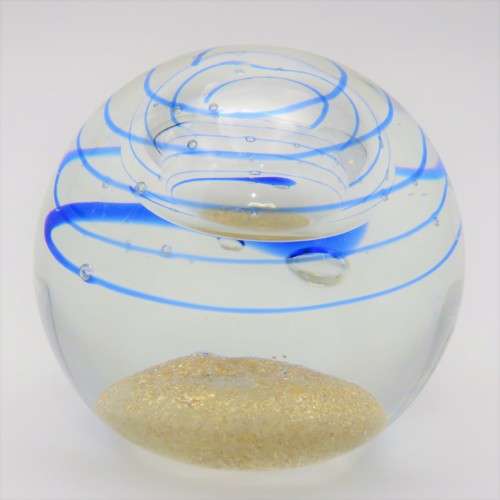 Beautiful handmade Murano glass paperweight