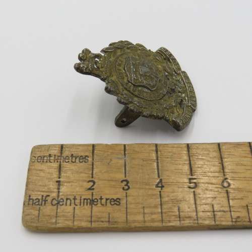 Prince Alfred`s Guard lead copy cap badge