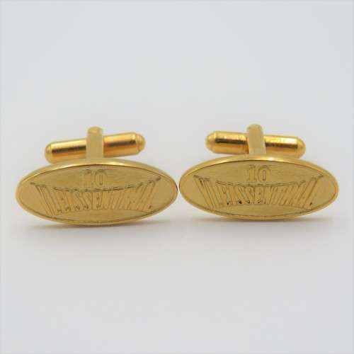 Pair of vintage Vleissentraal 10 year cufflinks